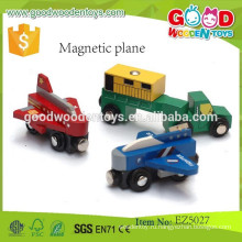 Hotsale Handmade Magnetic Wooden Plane Design Toys для детей Обучающие игрушки для магнитных плоскостей